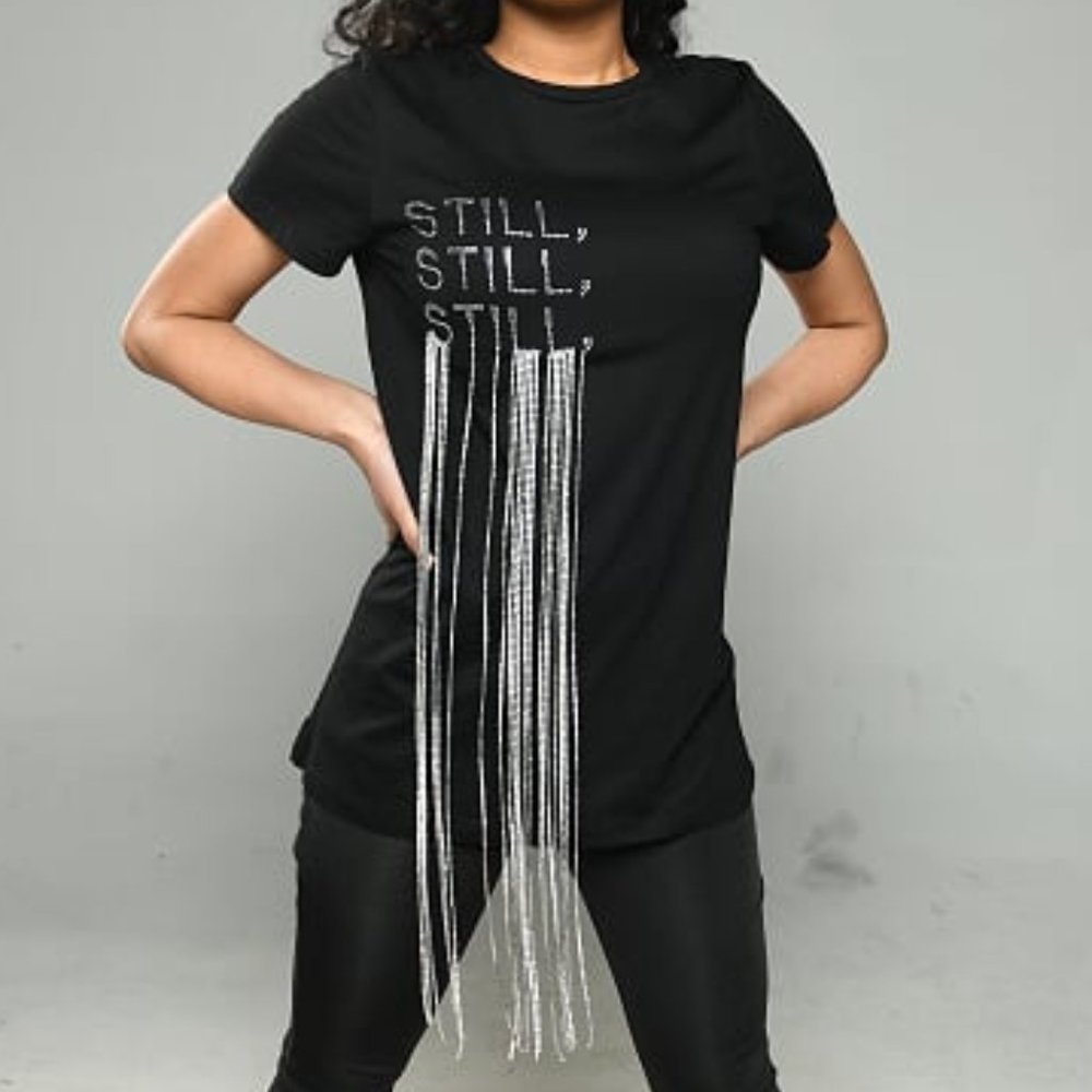 Still Rhinestone T-Shirt - Picture 4 of 6